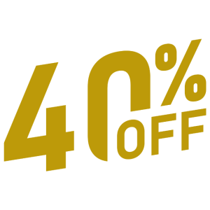 DISKON 40%